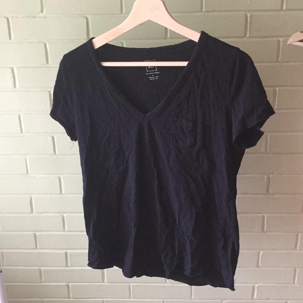 Basic black tee